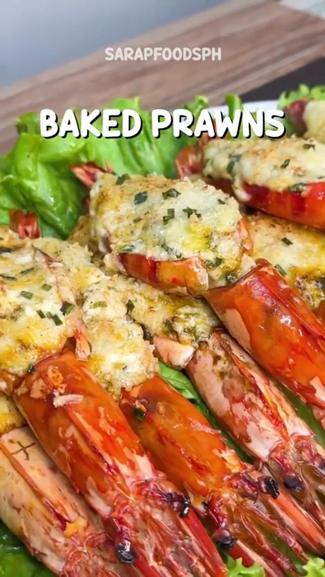 Easy Baked Prawns: Deliciously Cheesy and Garlicy Dinner